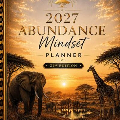 2027 Abundance Mindset Planner